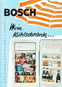 Bosch Kühlschrank 1950er Jahre